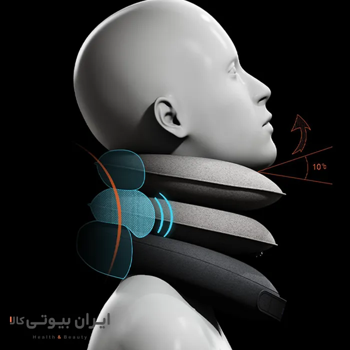 گردنبند طبی بادی و بالش طبی دور گردنی tech love - Image 7